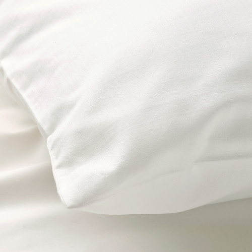 BALSAMPOPPEL Pillowcase, white, 50x60 cm