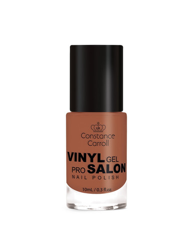 Constance Carroll Vinyl Gel Pro Salon Nail Polish no. 23 Milk Chocolate 10ml