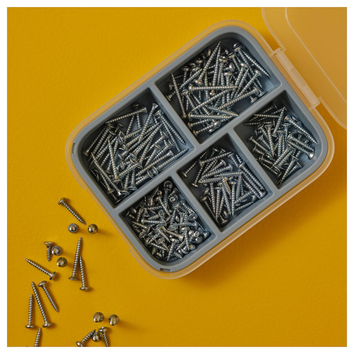 TRIXIG 200-piece wood screw set