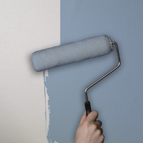 GoodHome Paintable Vinyl Wallpaper on Fleece Palmeri