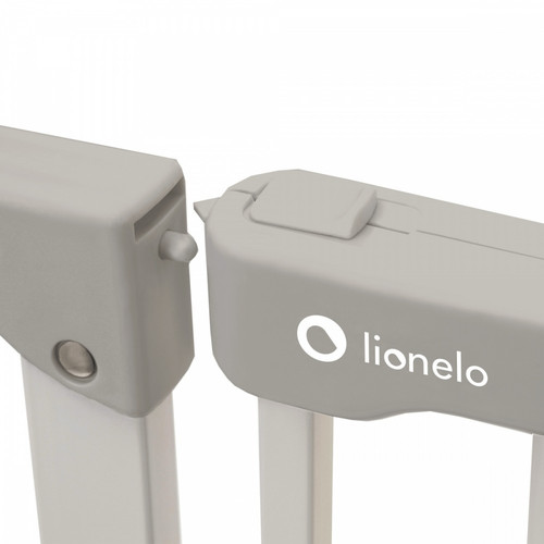 Lionelo Safety Gate Slim, grey, 75-85 cm