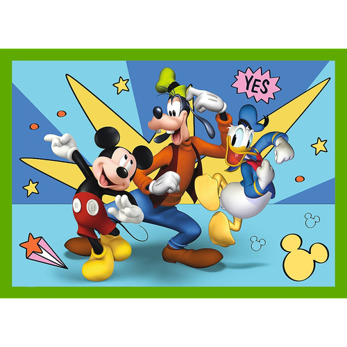 Trefl Children's Puzzle Mickey & Friends 4in1 3+