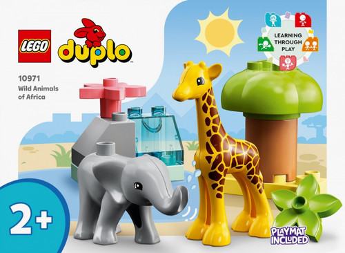 LEGO Duplo Wild Animals of Africa 24m+