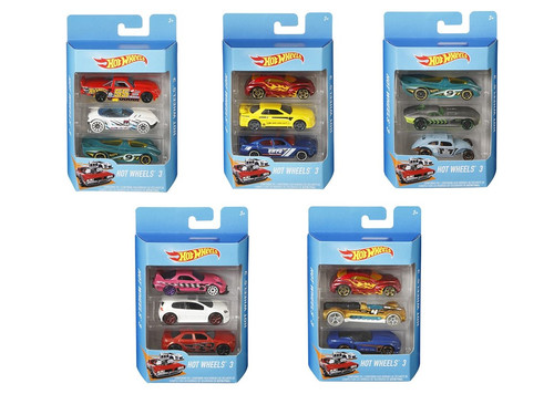 Hot Wheels® 3-Car Assortment, 1pc, 3+