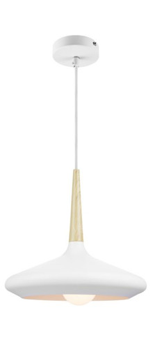 GoodHome Pendant Lamp Arraqis E27 36cm, white