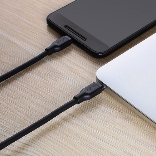 Aukey Cable CB-CC1P OEM PVC PD USB-C - USB-C 5 Gbps 3A 60W 20V 1m