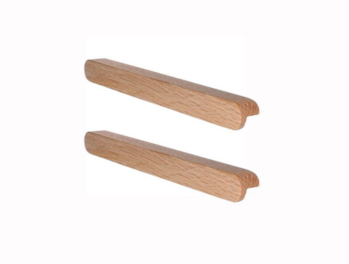 GoodHome Kitchen Cabinet Handle Serrano 220 mm, natural wood