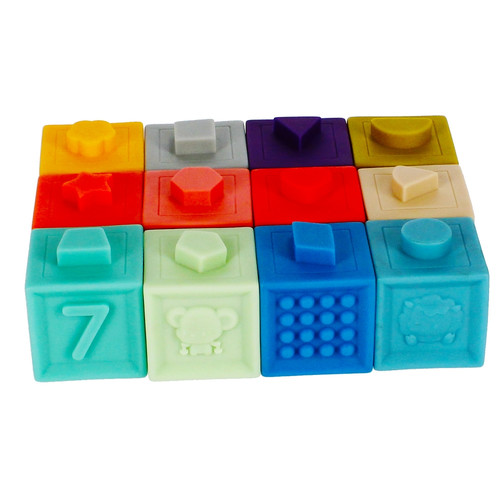 Soft Building Blocks 12pcs 0+