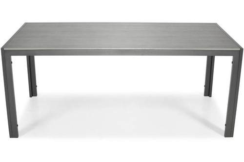 Aluminium Garden Table Parma 180cm, black