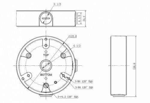 Dahua Camera Adapter PFA137