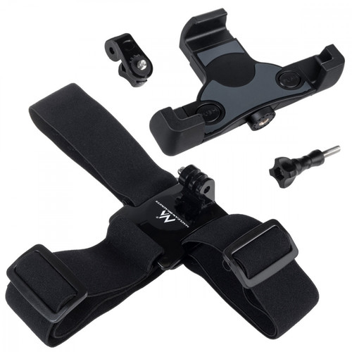 MacLean Sports Headband Mount Strap Holder for Phone/Camera/GoPro MC-448