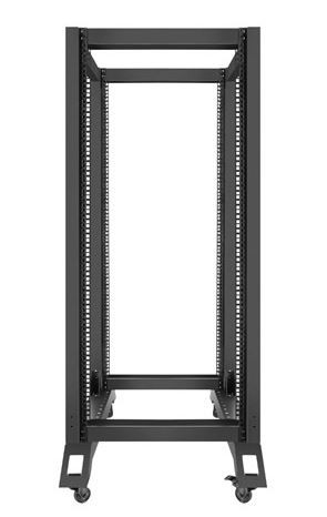 Lanberg Open Rack 27U 600x800mm, black