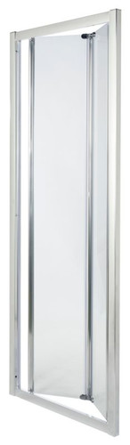 Bi-fold Shower Door Onega 90 cm, chrome/transparent