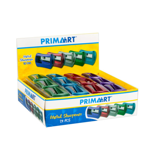 Prima Art Metal Sharpener Colour 24pcs