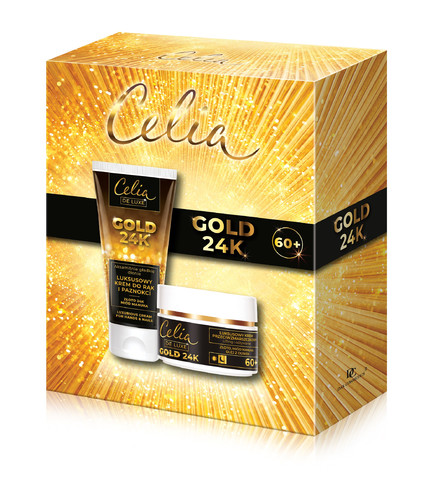 CELIA DE LUXE Gift Set Gold 24K (Cream 60+ Day & Night + Hand Cream)