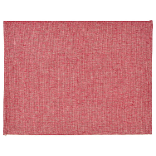 SVARTSENAP Place mat, pink-red, 35x45 cm