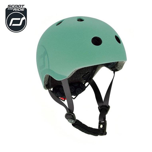 SCOOTANDRIDE Helmet for children S-M 3+ Forest