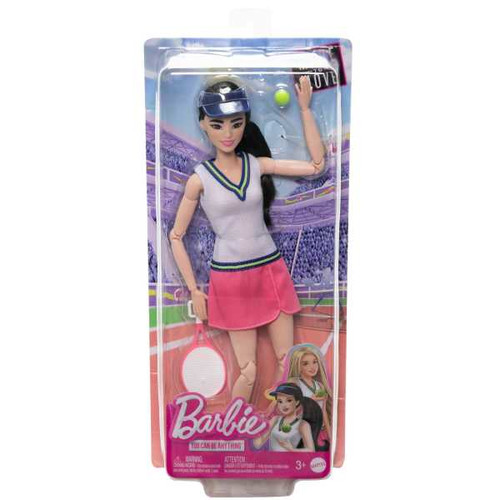 Barbie Doll & Accessories, Career Tennis Player Doll HKT73 3+