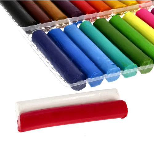 Prima Art Plasticine 24 Neon Colours