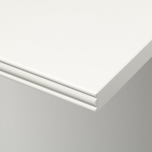 BERGSHULT Shelf, white, 80x20 cm