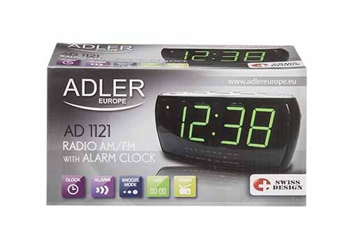 Adler Radio with Alarm Clock AD1121