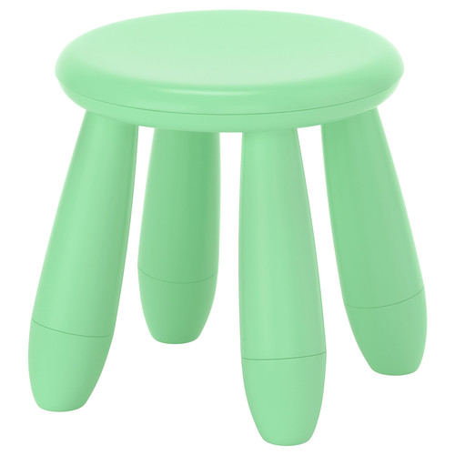 MAMMUT Children's stool, indoor/outdoor/light green