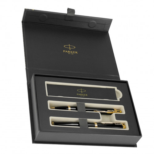 Parker Gift Set IM Black GT - Fountain Pen & Ballpoint Pen