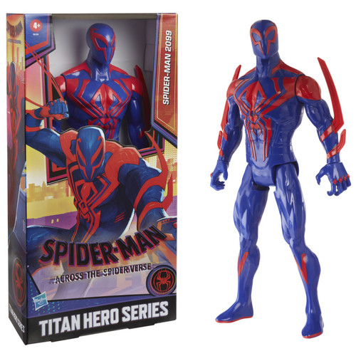 Marvel Spider-Man: Across the Spider-Verse Titan Hero Series Spider-Man 2099 Toy 4+