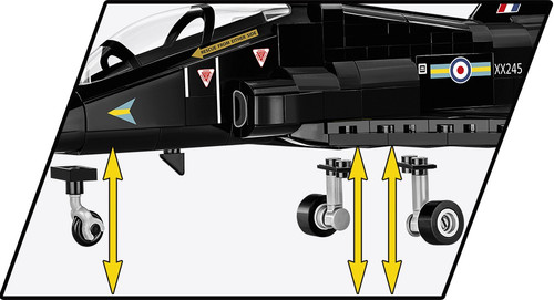 Cobi Blocks Armed Forces BAe Hawk T1 362pcs 8+