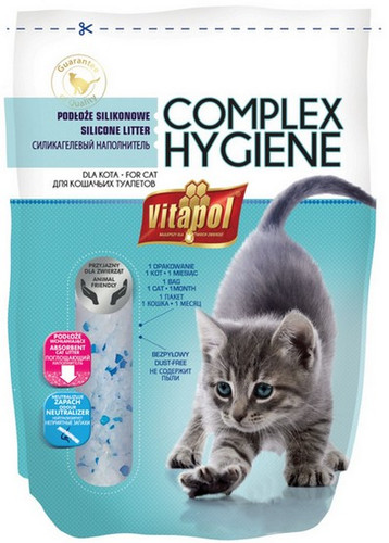 Vitapol Silicone Litter for Cats Fragrance-free 3.8L