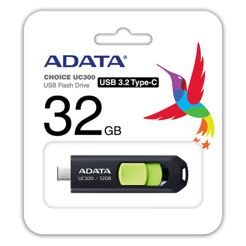 Adata USB Drive Flash Drive Pendrive UC300 32GB USB3.2-C Gen1