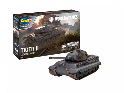 Revell Plastic Model Kit Tiger II Ausf. B Königstiger World of Tanks 12+