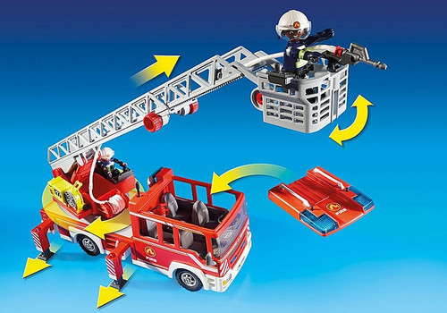 Playmobil Fire Ladder Unit 9463 4+