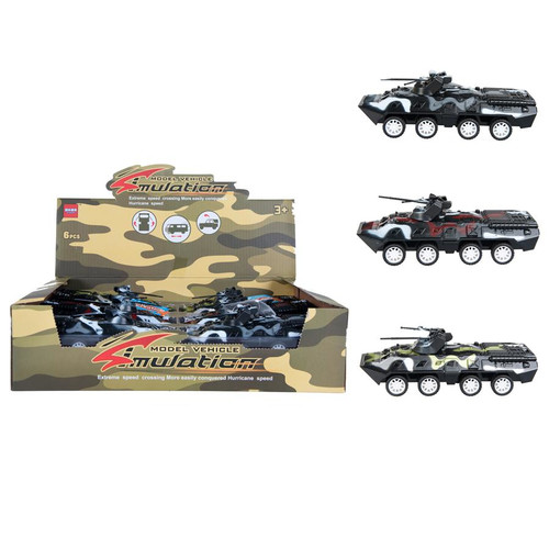 Military Vehicle, 1pc, assorted colours, 3+