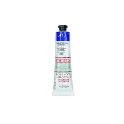 Koh-i-Noor Acrylic Paint Colour 0410 Ultramarine 40ml