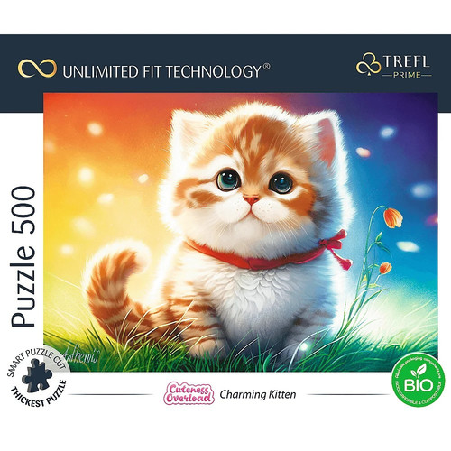 Trefl Jigsaw Puzzle Charming Kitten 500pcs 10+