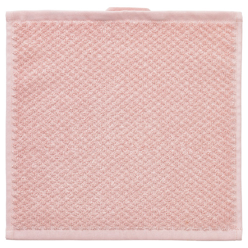 GULVIAL Washcloth, pale pink, 30x30 cm