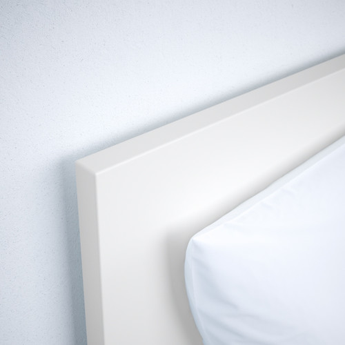 MALM Bed frame with mattress, white/Vesteröy medium firm, 180x200 cm