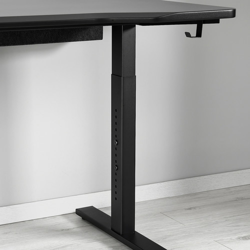 UTMANING Gaming desk, black, 160x80 cm