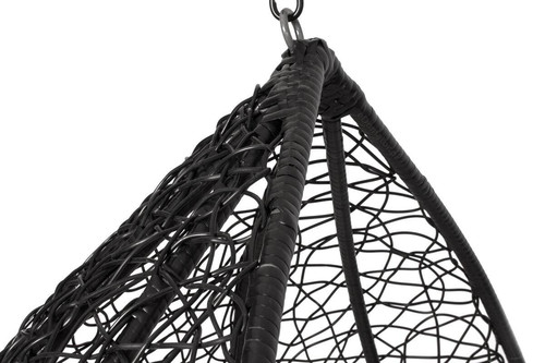 Cocoon Hanging Chair BARI, indoor, black