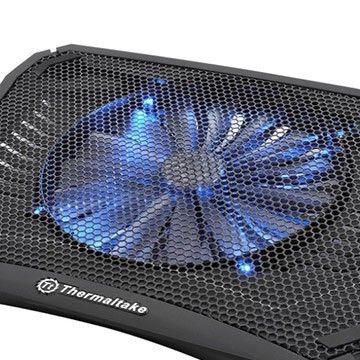 Notebook Cooling Pad Massive V20 10~17", 200mm Fan, LED