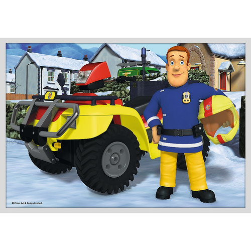 Trefl Children's Puzzle Fireman Sam 10in1 4+