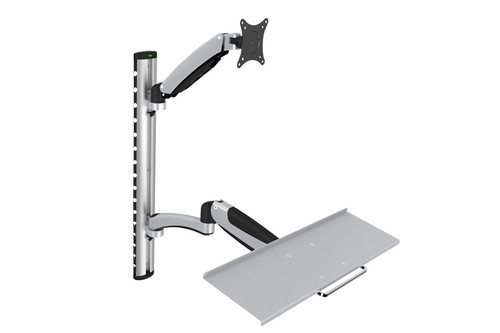 Flexible LCD Wall Mount + Keyboard Max. 27" 8kg