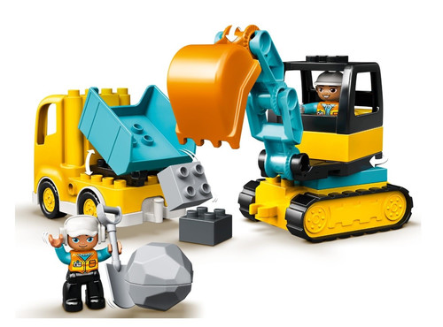 LEGO Duplo Truck & Tracked Excavator 24m+