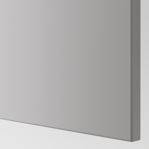 BODBYN Cover panel, grey, 39x86 cm