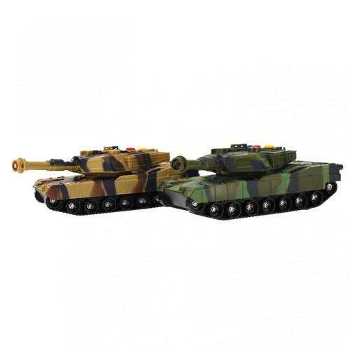 Military Tank with Sound & Light Effects, 1pc, assorted colours, 3+