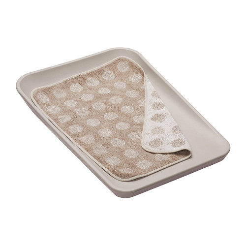 LEANDER Topper for changing mat, cappuccino