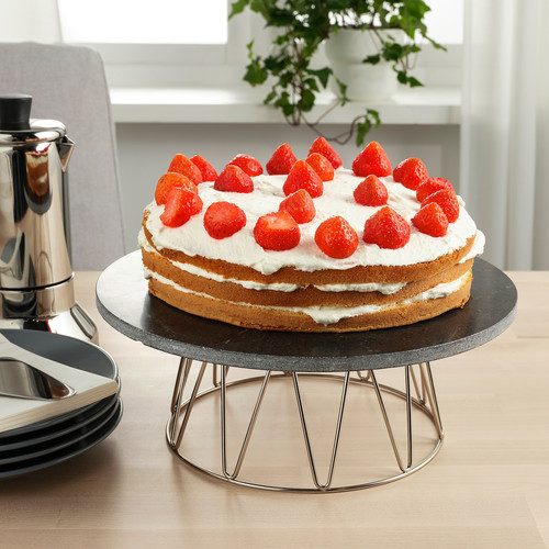 BAKGLAD Cake stand, 29 cm