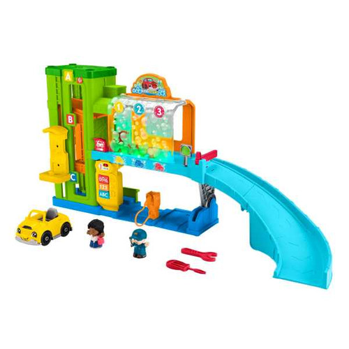 Fisher-Price Little People Playset Light-Up Learning Garage HRC53 12m+