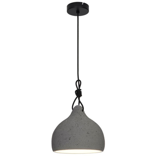 GoodHome Pendant Lamp Aulavik E27, grey